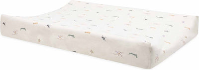 Jollein - aankleedkussenhoes jersey 50x70cm - zachte hoes baby aankleedkussen - jungle jambo