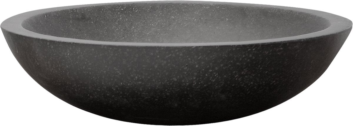 Differnz puur waskom - ø 45 x 12.5 cm - zwart