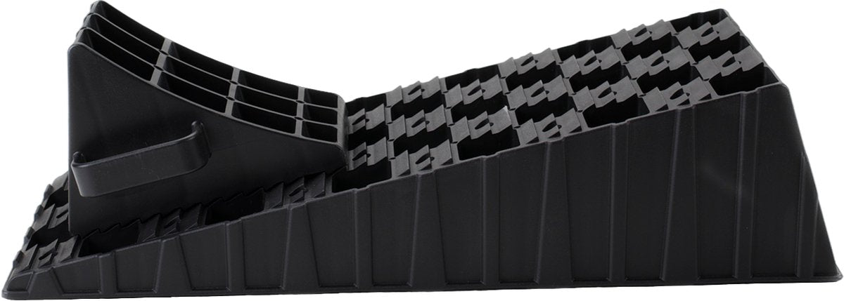 Milenco mgi wedge levellerset - inclusief keg - zwart