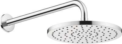 Duravit regendouche set ø250 mm – minusflow – waterbesparend – douchearm 410 mm – chroom hoogglans