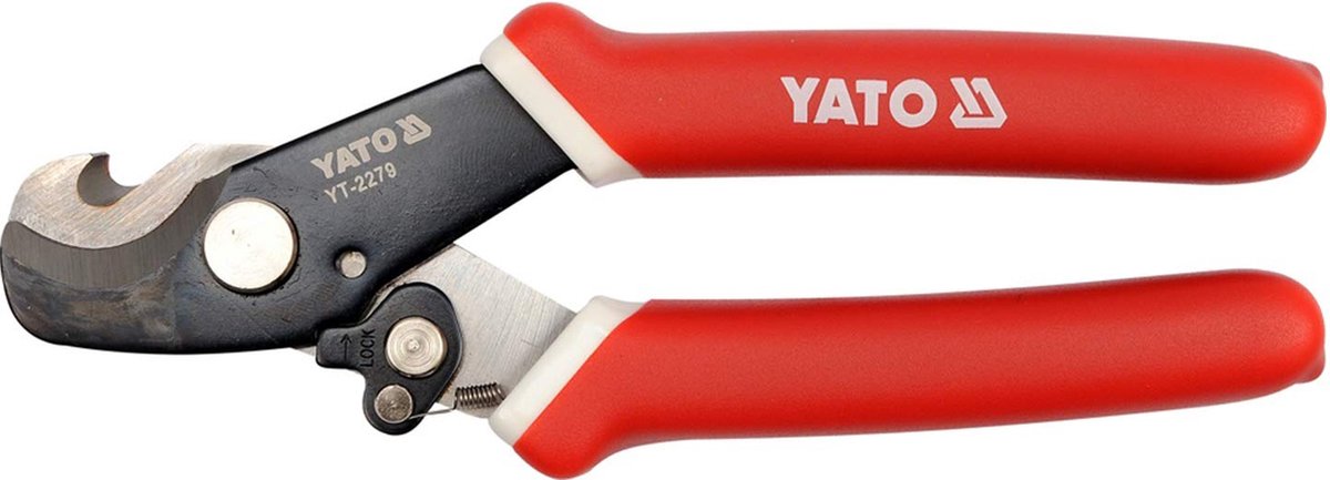 Yato krimptang voor geïsoleerde kabelogen en contacten yt-2279; 170 mm