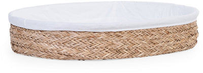 Childhome - verzorgingsmand incl. matras - zeegras - 70x50 cm - verzorgingskussen