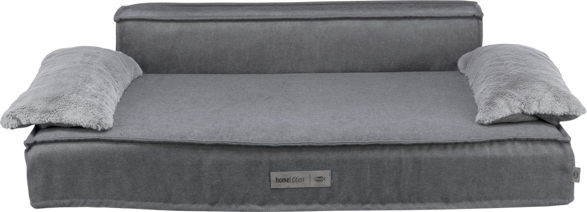 Trixie hondenmand sofa liano rechthoek grijs - 100x60 cm