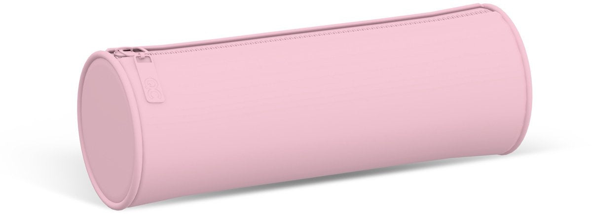 Qc colour roze pennenzak - rond - 21cm