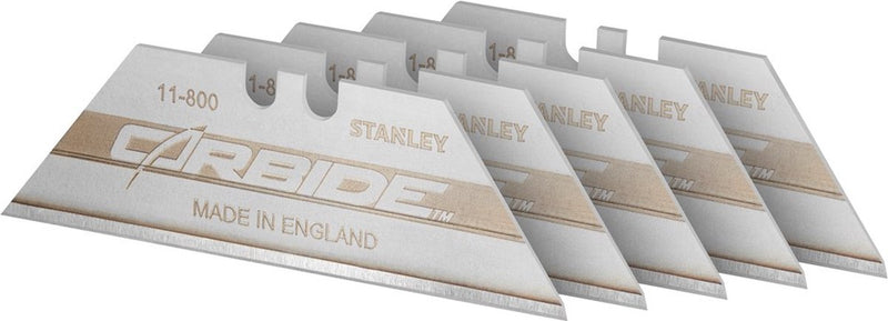 Stanley - carbide reservemes (5 stuks)