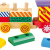 Small foot - houten stapelblokken trein, 16dlg.