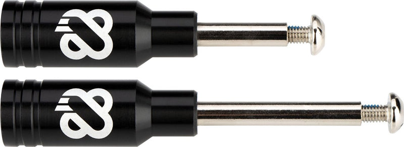 Nijdam stuntstep peg set - aluminium - zwart