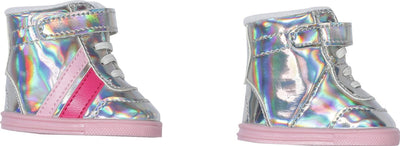 Baby born sneakers zilver - 43cm