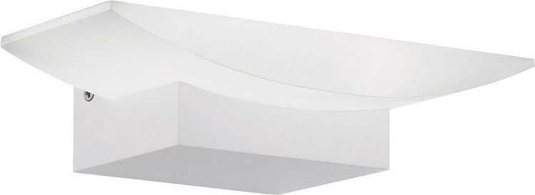 Eglo metrass - wandlamp - 1 lichts - wit - gesatineerd