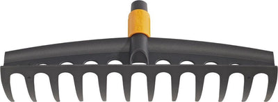Fiskars quikfit hark - grashark opzetstuk - tuingereedschap - gehard staal