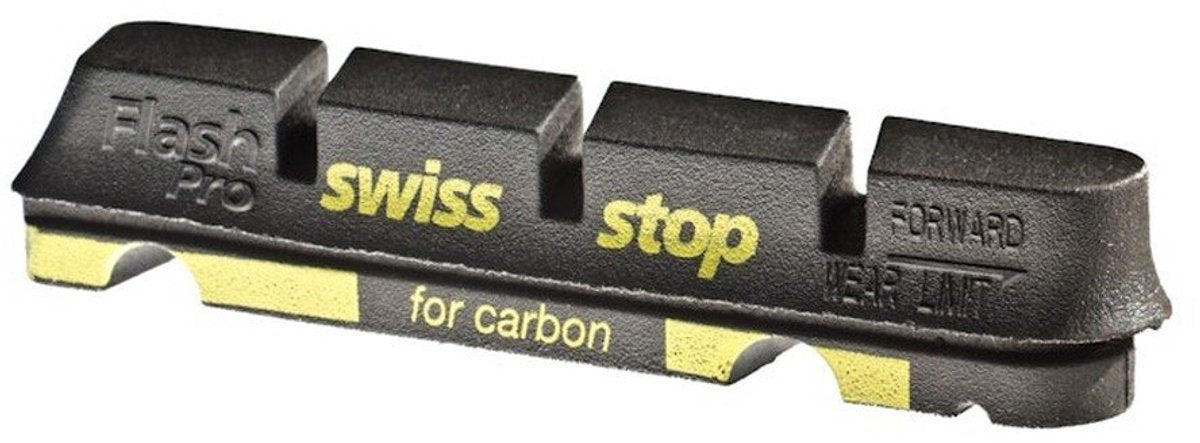 Swissstop - p100003205 - fietsremblokjes voor carbon velgremmen - flashpro black prince