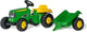 Rolly toys john deere traptractor rollykid - met aanhanger - vanaf 3 jaar