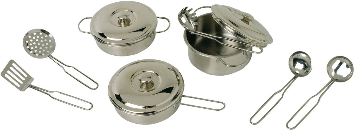 Small foot - metalen pannenset, 11dlg,