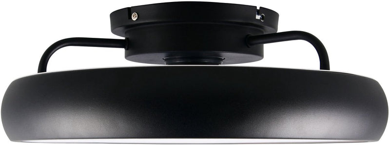 Rl live your light reality muonio - ventilator - zwart mat - incl. 1x smd 20 w - afstandsbediening - geintegreerde dimmer - traploos instelbare lichtkleur - geheugenfunctie - 3 snelheidsinstellingen - zomer- en wintermodus