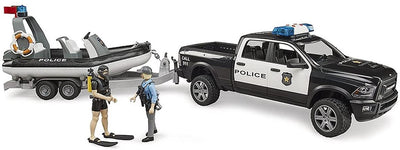 Bruder 2507 auto dodge ram politie licht en geluid