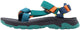 Teva t hurricane xlt jr unisex sandalen - blauw coral multi