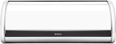 Brabantia broodtrommel - met schuifdeksel - brilliant steel