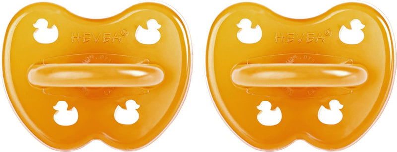 Hevea two-pack symmetrical teat 3-36 months (natural)