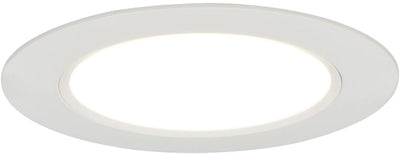 Trio virunga - inbouwspot - wit mat - incl. 1x smd 6 w - extern dimbaar - plafondbevestiging - dip - schakelaar