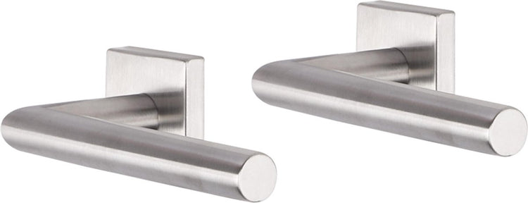 Impresso deurkruk - harrow - voor binnen - vierkant - rvs - 2 stuks