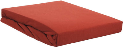 Beddinghouse - jersey-stretch - topper hoeslaken - 200x220 cm - koraalrood