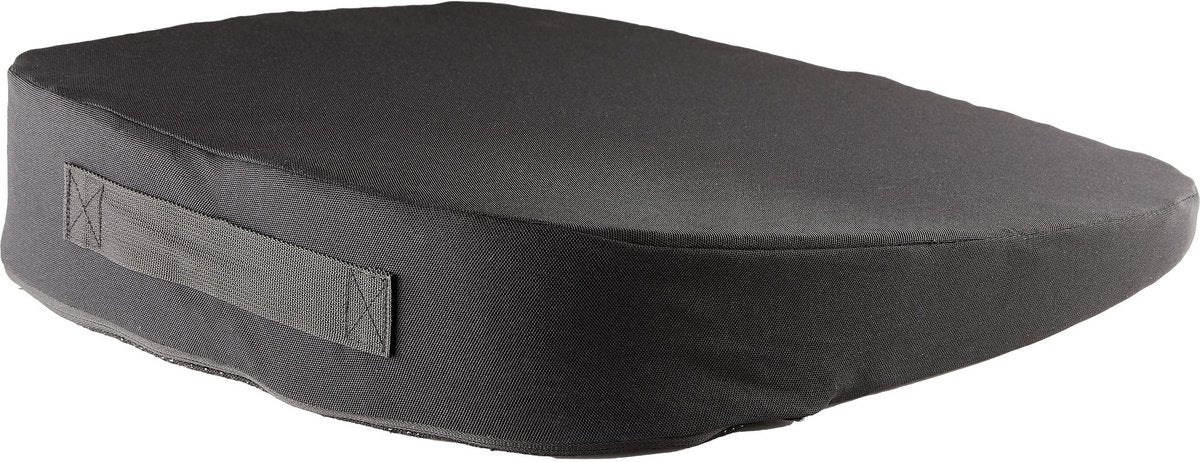 Fellowes breyta zitkussen ergonomisch – wigkussen voor bureaustoel – orthopedisch zitkussen houding – zwart