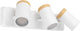 Eglo consuma spot - badkamer - gu10 - 40 cm - wit bruin
