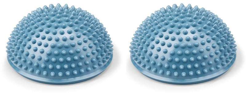 Umbro evenwichtsbal set van 2 - balanskussens voor evenwicht en stabiliteit - balance pods geschikt voor revalidatie en coördinatie training - max. 150 kg - ø16 x 8 cm - blauw