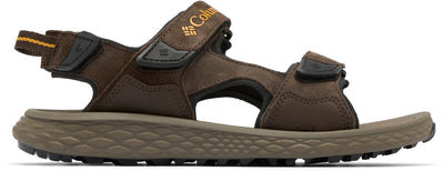 Columbia konos™ hiker 3-strap heren sandalen - cordovan, mud