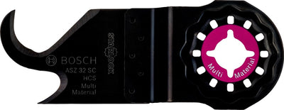 Bosch asz 32 sc hcs snijmes - 24 x 11 mm - voor tapijt