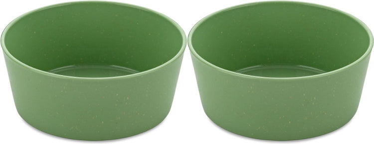 Koziol kom, 0.89 l, set van 2, organic, blad groen - | connect bowl