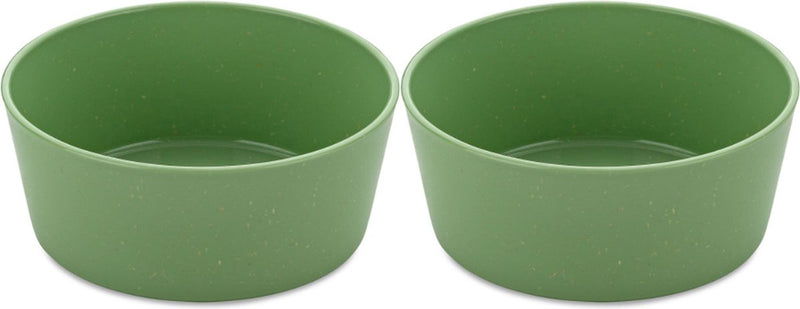 Koziol kom, 0.89 l, set van 2, organic, blad groen - | connect bowl