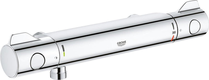 Grohe grohtherm 800 thermostatische douchekraan - 15 cm - zonder koppelingen - chroom