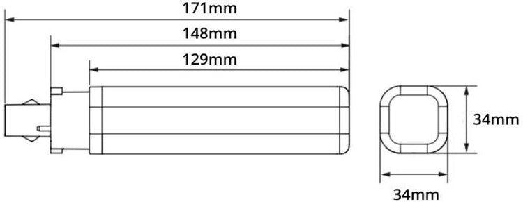Philips led philips corepro led plc 8.9w g24d-3 4000k lamp - e3zvd