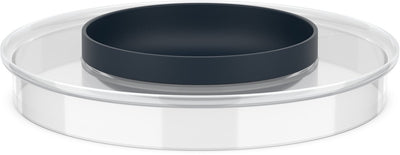 Mepal spatdeksel beslagkom voor 3000 ml chef it - inclusief klein bakje van 250 ml - schaal - vaatwasmachinebestendig - bakspullen - navy