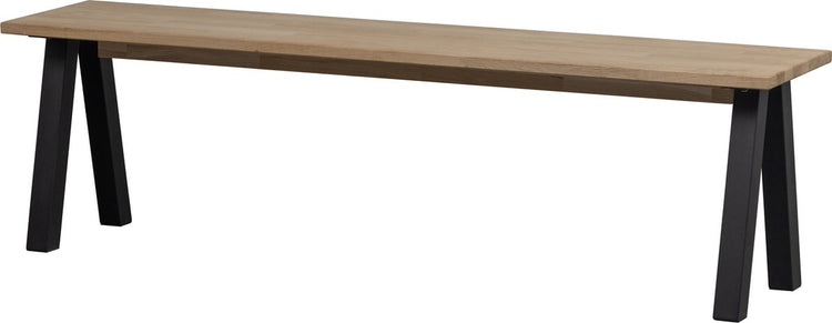 Woood tablo eetkamerbankje - eiken - naturel - 46x160x35