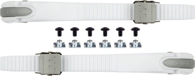 Nijdam snelsluitingset -a*- 2 stuks - wit