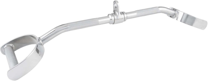 Tunturi lat pulldown bar - lat pulley station - krachtstation - home gym - multigrip - roestvrij en duurzame stang - 70cm