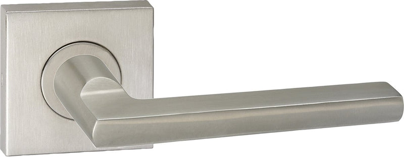 Impresso deurkruk - kirby - voor binnen - vierkant - rvs - 2 stuks