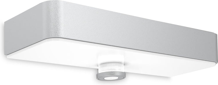 Steinel solar buitenlamp met bewegingssensor xsolar sol-o s - led wandlamp op zonne-energie - zilver