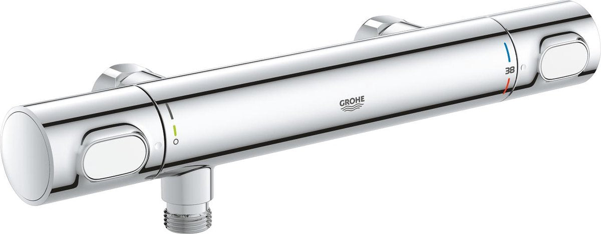Grohe precision flow thermostatische douchekraan - ecojoyâ® - ecobutton - 34799000