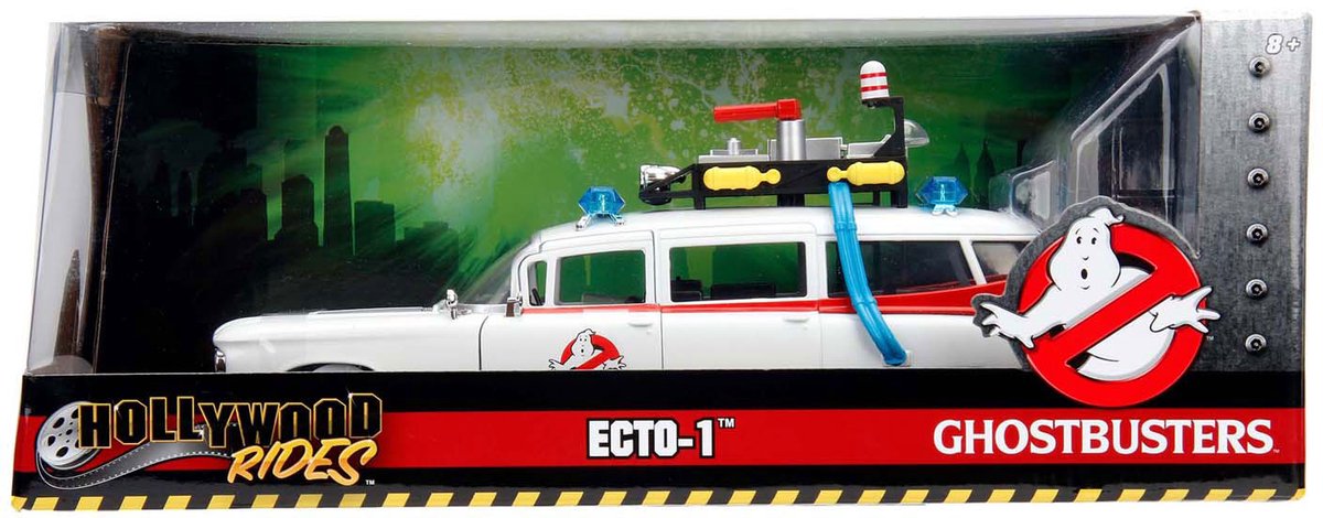 Jada toys jada ghostbusters ecto-1, 1:24