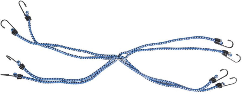 Kinzo spinbinder 80 cm - bagagespin 8 armen met haken - elastisch spanrubber voor het vastzetten van bagage - bagagebinder - bagage elastiek - bagagenet fiets motor auto