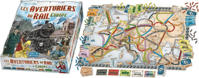 Days of wonder ticket to ride europe – franstalig bordspel – voor 2-5 spelers vanaf 8 jaar – 30 tot 60 minuten speelduur