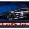Jada toys jada die-cast avengers black panther met auto 1:24