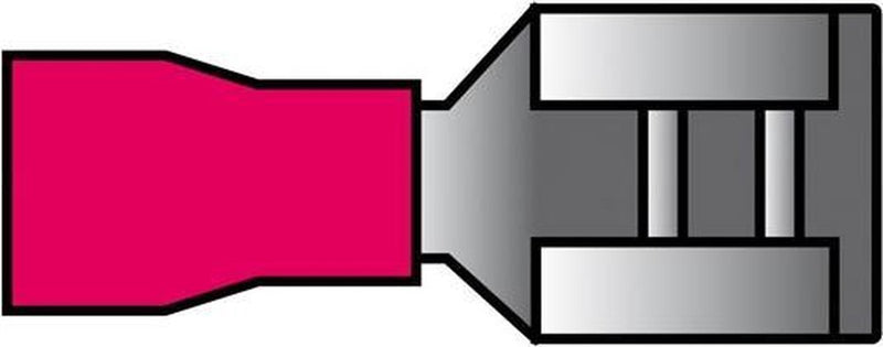 Carpoint kabelverbinders 541 rood 10-stuks