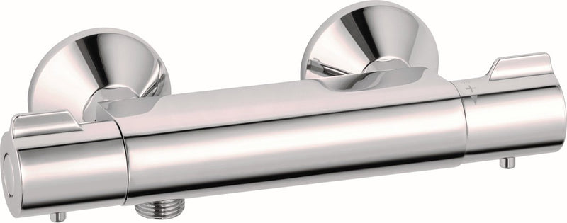 Plieger comfort new - douchekraan thermostatisch - hartafstand 120mm - chroom