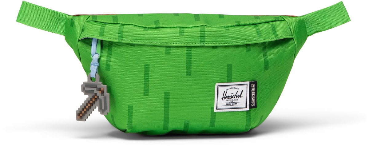 Herschel gordeltas minecraft hershel classic hip pack the overworld groen