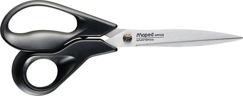 Maped office advanced green schaar 21 cm - asymmetrisch - zwart