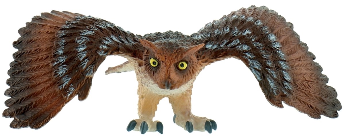 Bullyland 69396 – speelfiguur oehoe – ca. 7,4cm – levensecht en detailrijk vormgegeven – ideaal als educatief speelfiguur, decoratie of klein cadeautje voor kinderen vanaf 3 jaar